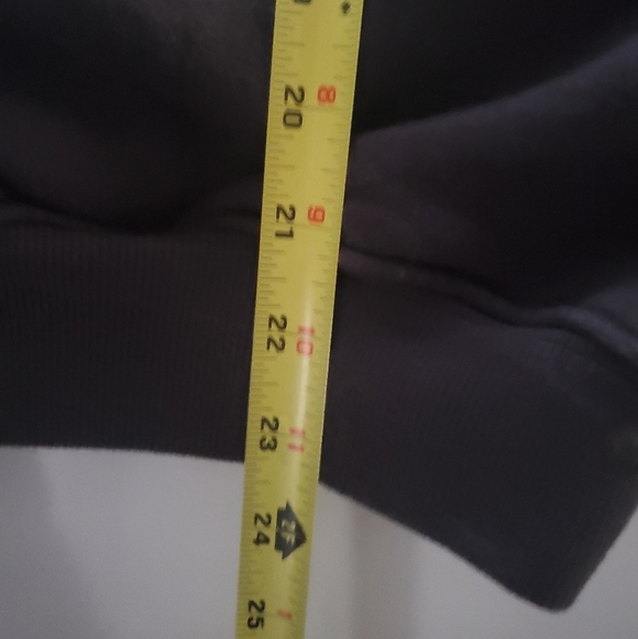 Spiritual Gangster Happy Spellout Sweater Size Small Colorful Arm Striping - Picture 12 of 12